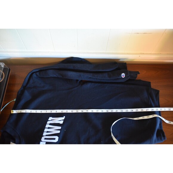 Georgetown University Hoyas Navy Blue Crew Sweatshirt by Champion Mens 2XL XXL - Picture 5 of 5